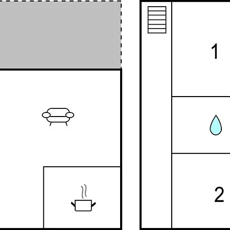 アパート 2 Bedroom Cozy In